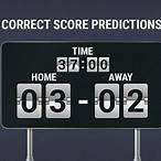 correct score my bet today